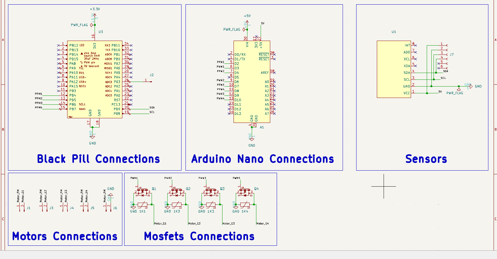 Clean KiCad Schematic